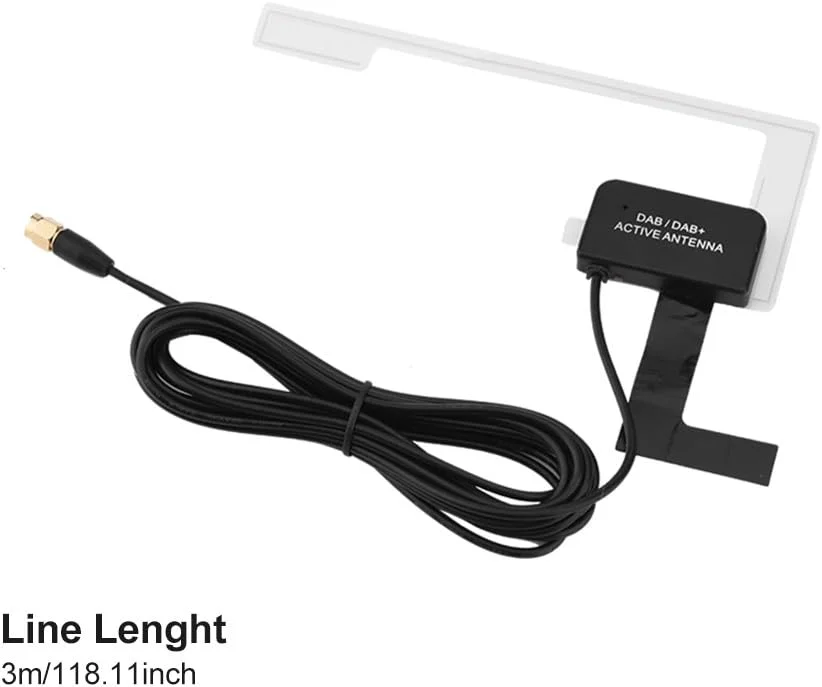 آنتن رادیو DAB خودرو XUMIUZIY، آنتن هوایی رادیو دیجیتال خودرو DAB، پلاگ SMA نر شیشه ای دیجیتال مینی آنتن رادیو DAB خودرو XUMIUZIY، آنتن هوایی رادیو دیجیتال خودرو DAB، پلاگ SMA نر شیشه ای دیجیتال مینی