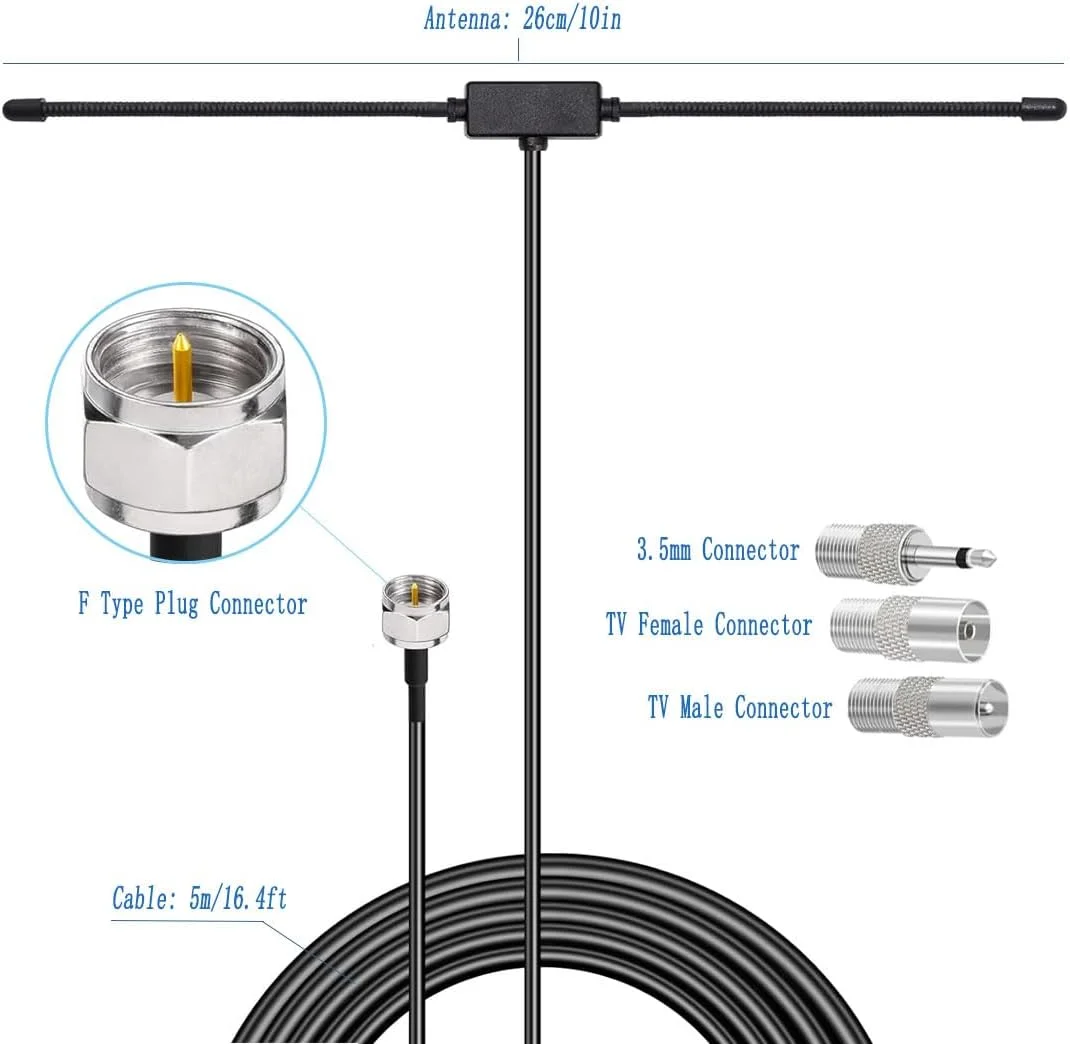 آنتن دوقطبی رادیویی FM ووستارز 5 متری برای گیرنده استریو داخلی پایونیر، اونکیو، یاماها، مارانتز، سیستم صوتی موجی بوز، رادیو FM، گیرنده استریو خانگی، گیرنده صوتی و تصویری AV، سینمای خانگی، 2 عدد آنتن دوقطبی رادیویی FM ووستارز 5 متری برای گیرنده استریو داخلی پایونیر، اونکیو، یاماها، مارانتز، سیستم صوتی موجی بوز، رادیو FM، گیرنده استریو خانگی، گیرنده صوتی و تصویری AV، سینمای خانگی، 2 عدد