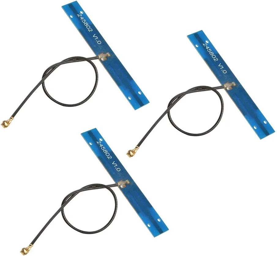 آنتن PCB امنی دو بانده 2.4G/5G/5.8G وای فای داخلی Wixine با کانکتور IPX - بسته 3 عددی آنتن PCB امنی دو بانده 2.4G/5G/5.8G وای فای داخلی Wixine با کانکتور IPX - بسته 3 عددی
