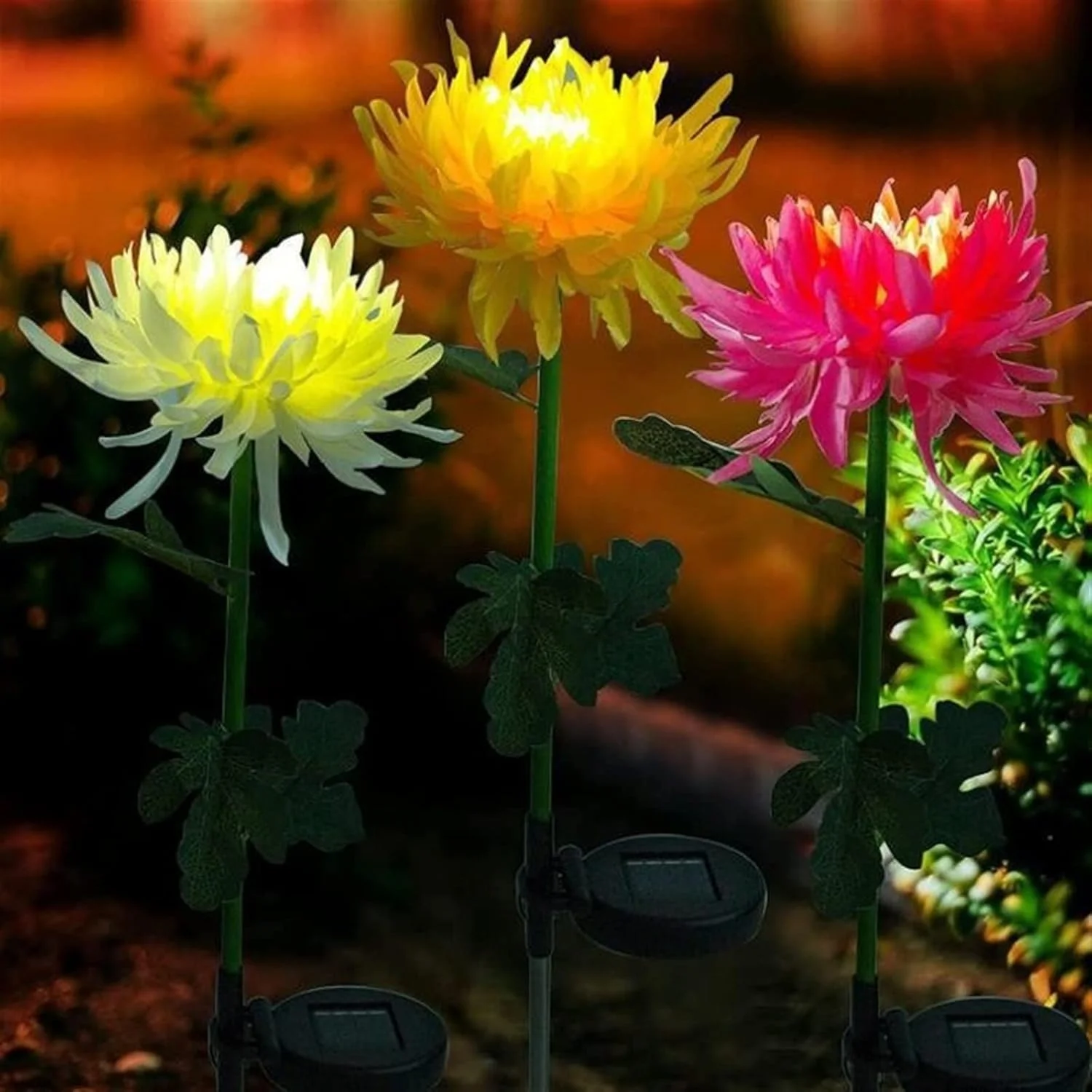 چراغ های حیاط PULTRT چراغ خورشیدی باغی ضد آب چراغ چمنی حیاط (Hortel)
