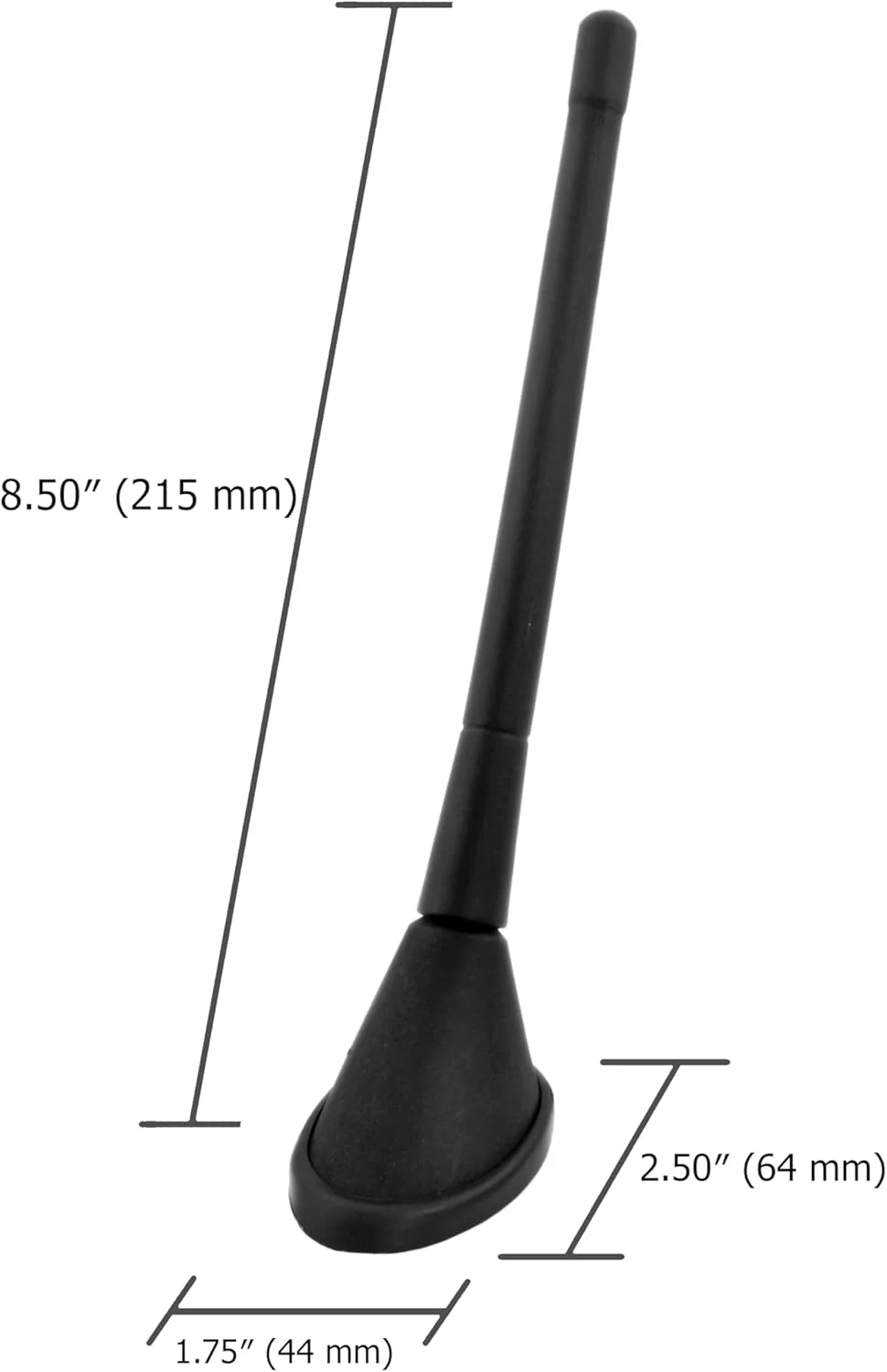 آنتن استریو رادیویی AM/FM یونیورسال خودرو، کامیون و SUV قابل نصب روی سقف