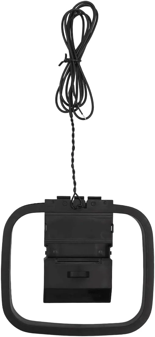 آنتن رادیویی لوپ FM AM با امپدانس 75 اهم WANGCL برای رادیو HD داخلی، رادیو FM، گیرنده استریو بلوتوث، گیرنده صوتی و تصویری AV، سینمای خانگی آنتن رادیویی لوپ FM AM با امپدانس 75 اهم WANGCL برای رادیو HD داخلی، رادیو FM، گیرنده استریو بلوتوث، گیرنده صوتی و تصویری AV، سینمای خانگی