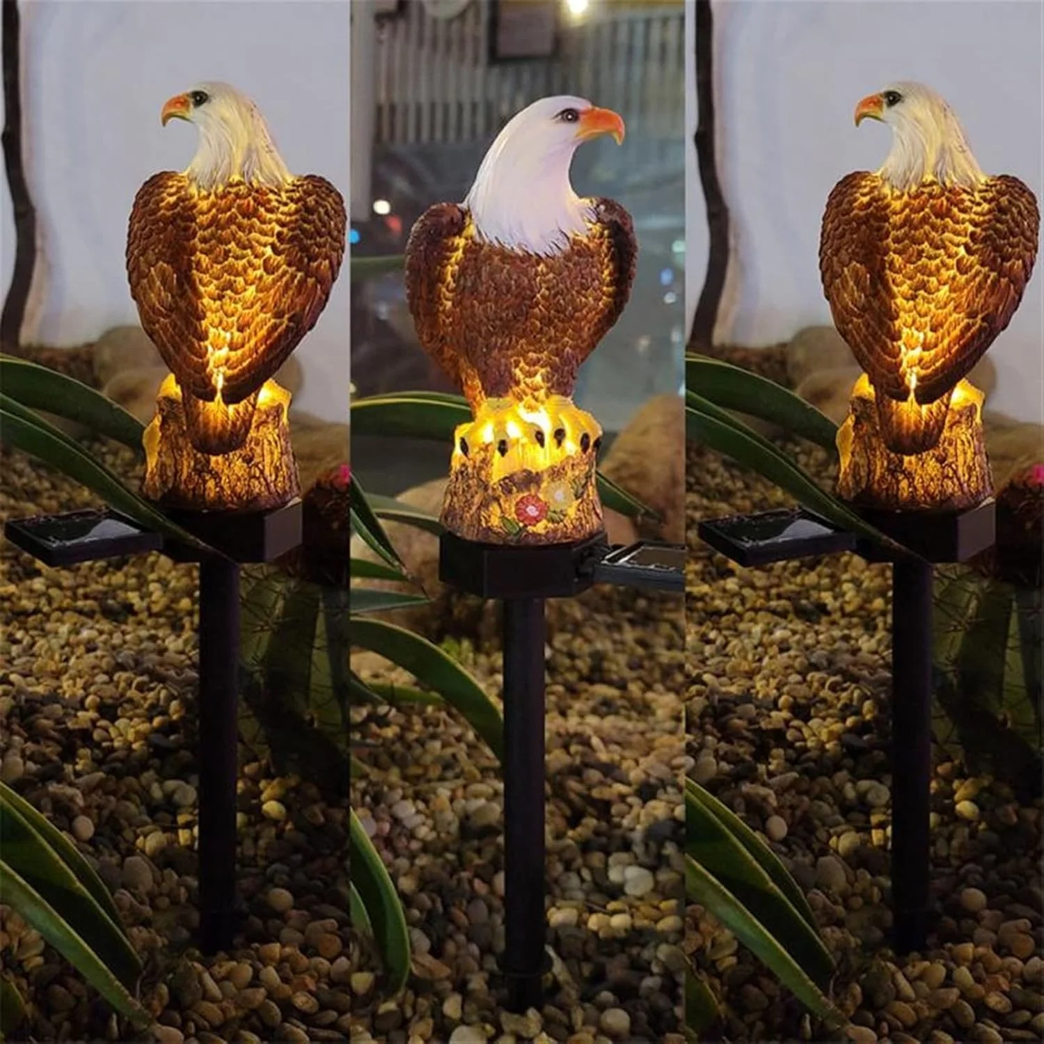 چراغ های حیاط چراغ های LED خورشیدی باغچه چراغ تزئینی حیوانات نورپردازی ضد آب نور خورشید برای حیاط باغ
