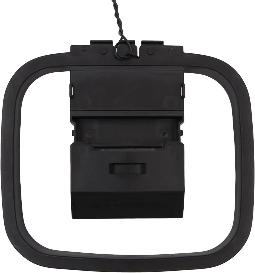 آنتن رادیویی لوپ FM AM با امپدانس 75 اهم WANGCL برای رادیو HD داخلی، رادیو FM، گیرنده استریو بلوتوث، گیرنده صوتی و تصویری AV، سینمای خانگی