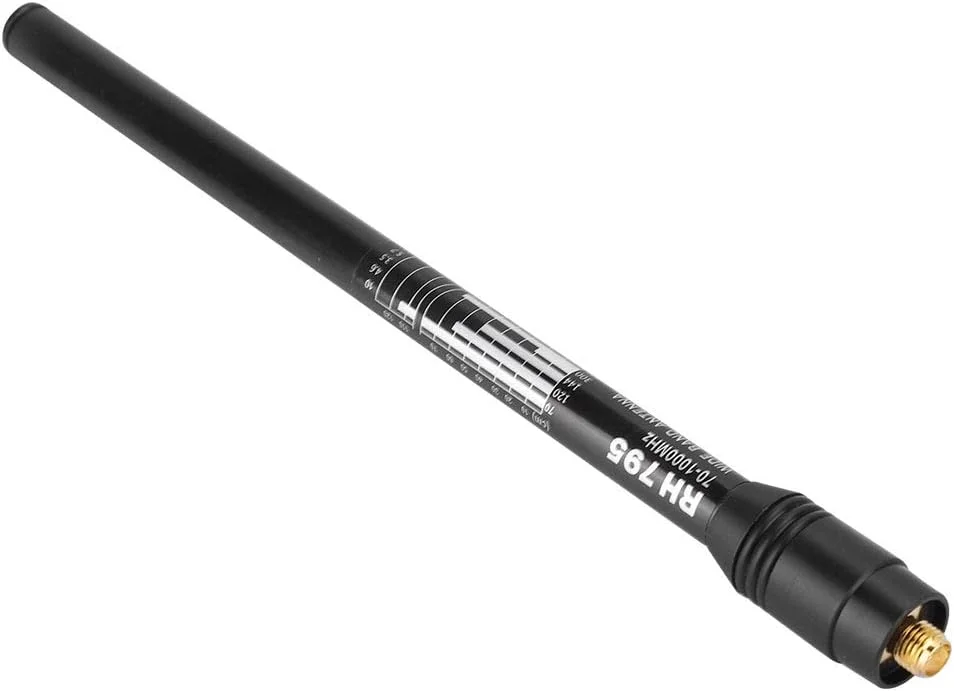 آنتن تلسکوپی Vikye RH795، انتقال سیگنال پایدار 70-1000 مگاهرتز .10 وات SMA-J HT/اسکنر