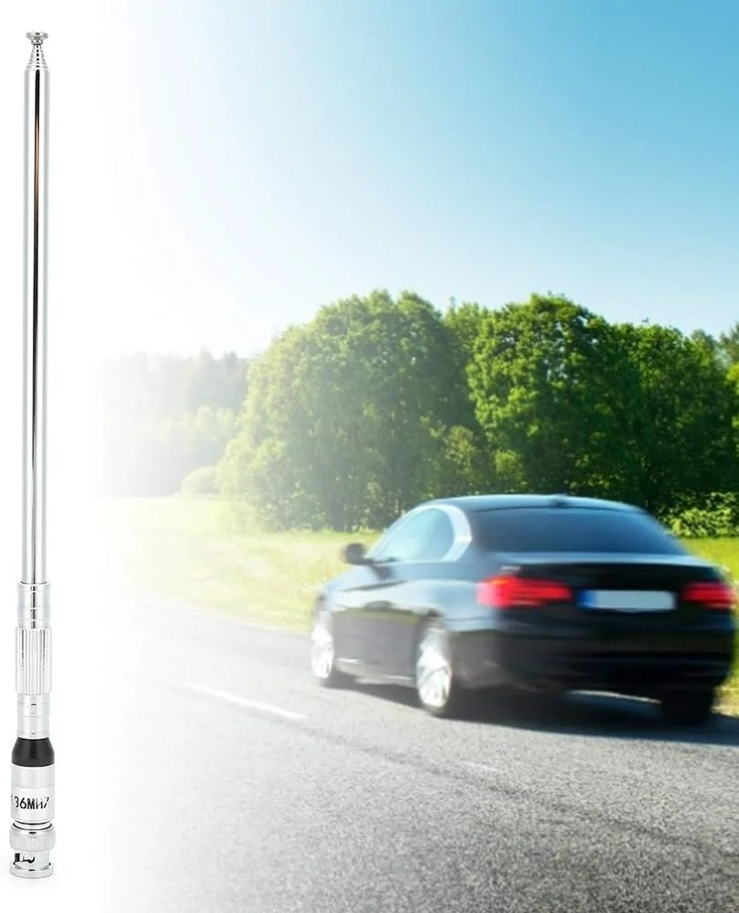 آنتن نصب شده روی خودرو، جایگزین عالی برای آنتن تلویزیون و رادیو FM، جنس استیل ضد زنگ