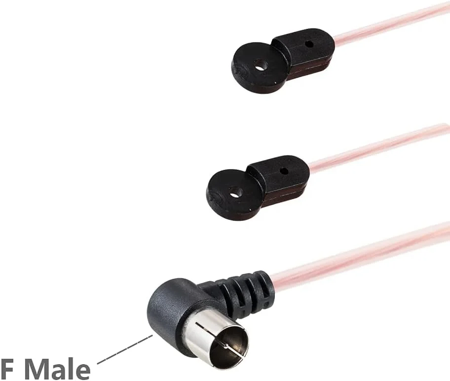 آنتن رادیویی FM Vecys صورتی، آنتن داخلی خانگی، آنتن رادیویی FM دوقطبی نامتعادل خودرو، اتصال مادگی TV/PAL فشاری