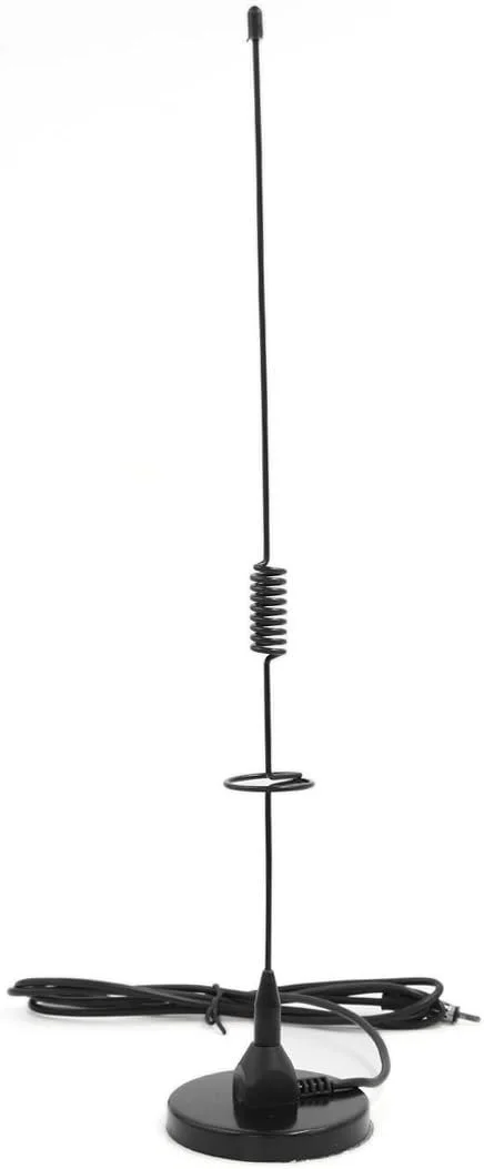 آنتن رادیویی FM/AM با پایه مغناطیسی خودرو uxcell، طول 45 سانتی متر آنتن رادیویی FM/AM با پایه مغناطیسی خودرو uxcell، طول 45 سانتی متر
