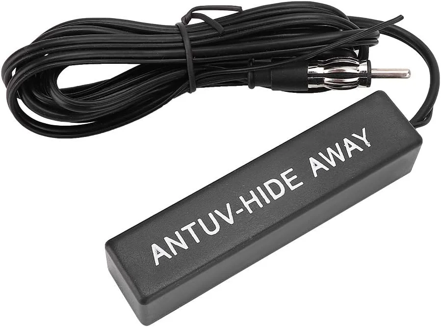 آنتن رادیویی AM/FM مخفی تقویت شده 12 ولت یونیورسال - تقویت کننده سیگنال استریو الکترونیکی برای خودرو، کامیون، RV و قایق آنتن رادیویی AM/FM مخفی تقویت شده 12 ولت یونیورسال - تقویت کننده سیگنال استریو الکترونیکی برای خودرو، کامیون، RV و قایق