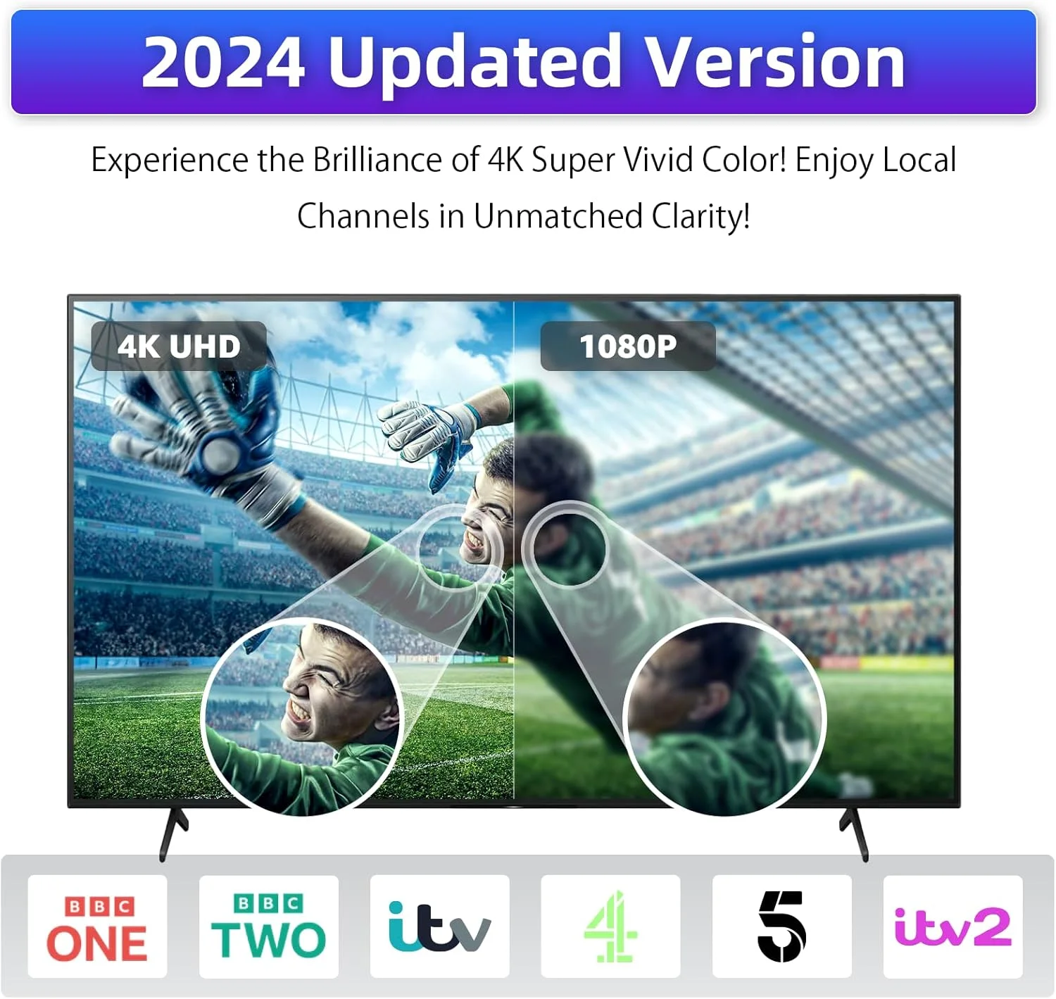 آنتن تلویزیون داخلی - آنتن های دیجیتال تلویزیون Freeview با تقویت کننده، آنتن تلویزیون با پایه مغناطیسی قوی برای نصب آسان، آنتن تلویزیون هوشمند داخلی پشتیبانی از آنتن Freeview/4K/1080P همه تلویزیون ها - کابل کواکسیال 16.4FT آنتن تلویزیون داخلی - آنتن های دیجیتال تلویزیون Freeview با تقویت کننده، آنتن تلویزیون با پایه مغناطیسی قوی برای نصب آسان، آنتن تلویزیون هوشمند داخلی پشتیبانی از آنتن Freeview/4K/1080P همه تلویزیون ها - کابل کواکسیال 16.4FT