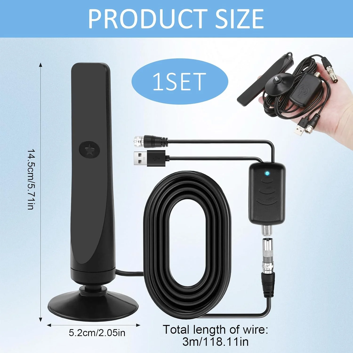 آنتن تلویزیون - آنتن تلویزیون داخلی برای تلویزیون هوشمند