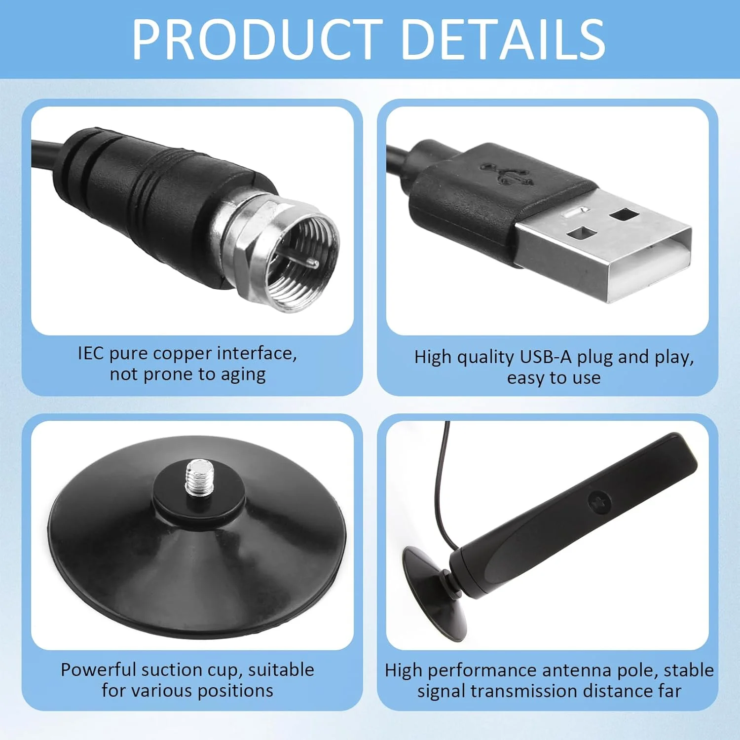 آنتن تلویزیون - آنتن تلویزیون داخلی برای تلویزیون هوشمند