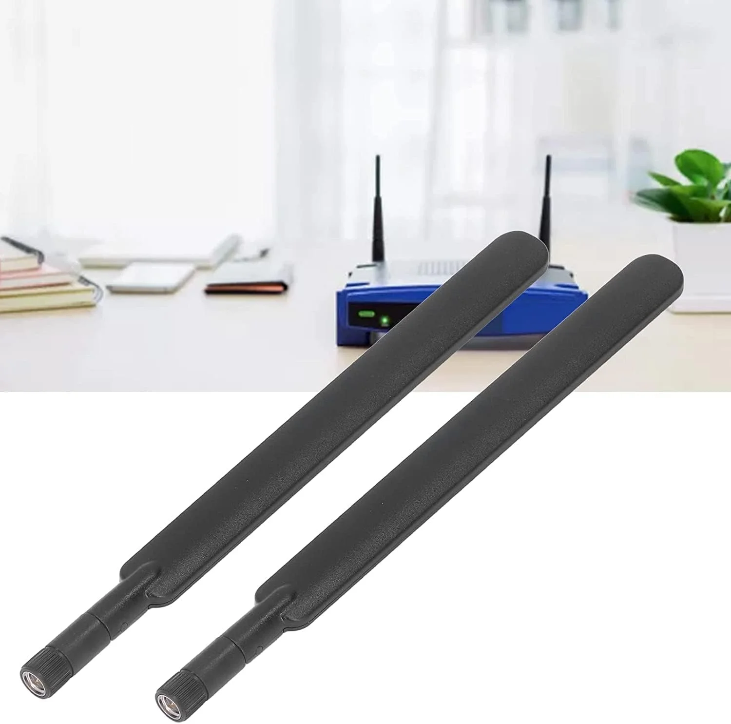 آنتن انتقال سیگنال، آنتن همه جهته مستقل 5dBi مقاوم در برابر آفتاب قابل حمل برای نظارت بر برق (مشکی)