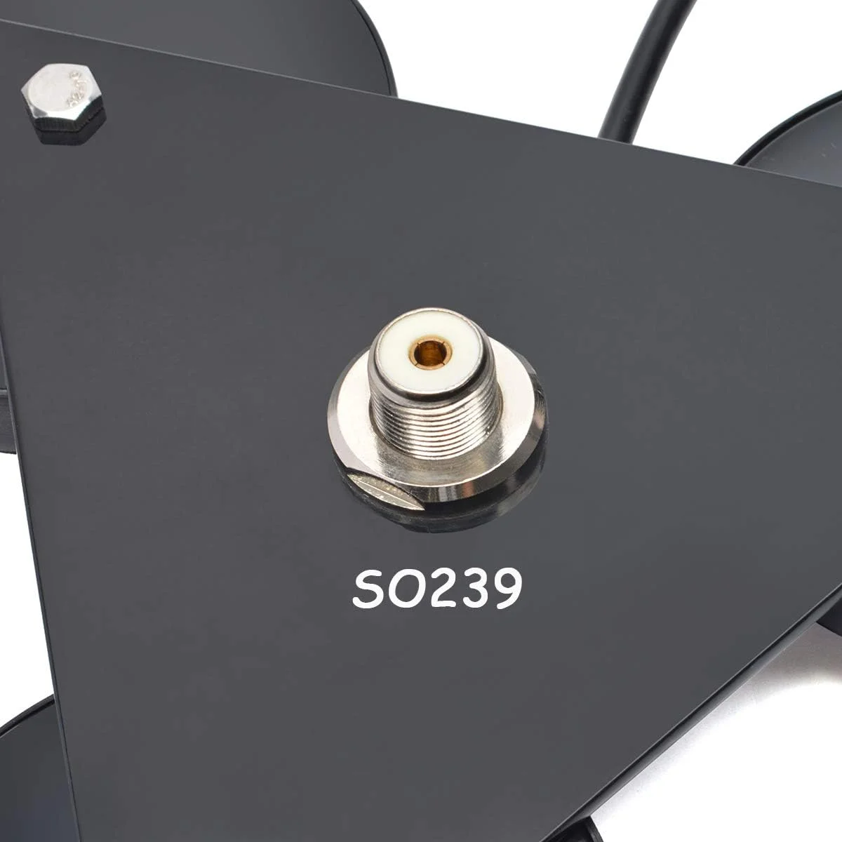 پایه آنتن مغناطیسی سه مگنتی TWAYRDIO TW-S90 SO239 به همراه کابل کواکسیال 5 متری برای آنتن رادیو موبایل HF/VHF/UHF/CB