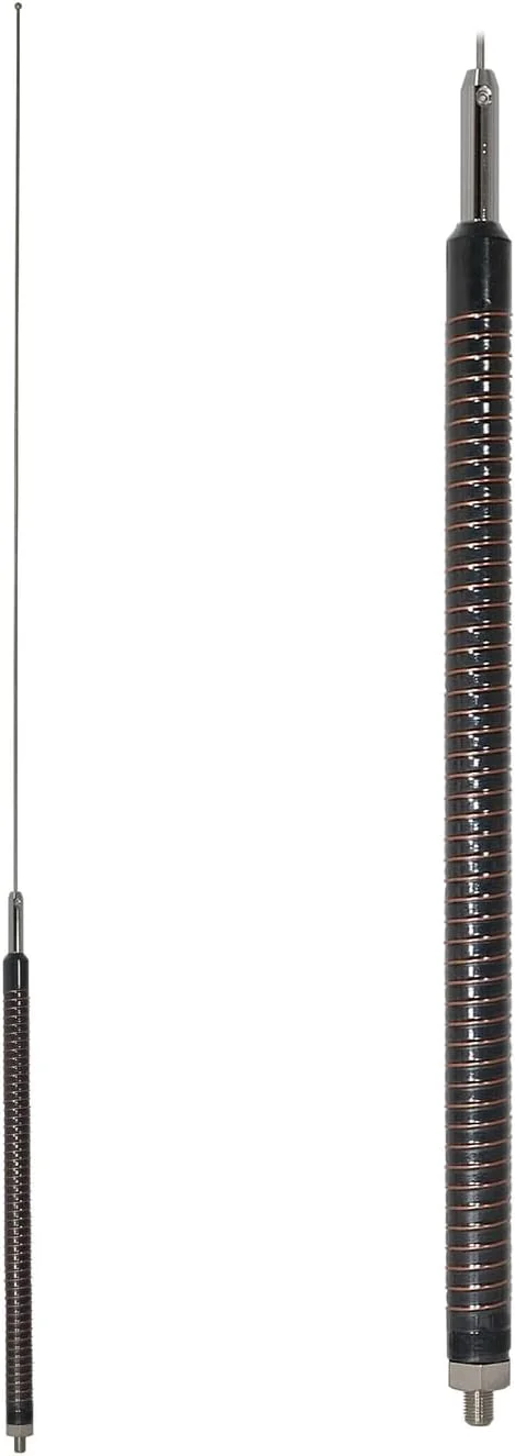 آنتن سی بی ترام با توان بالا 3000 وات با سیم پیچ مسی سنگین 16 اینچی در قسمت پایین