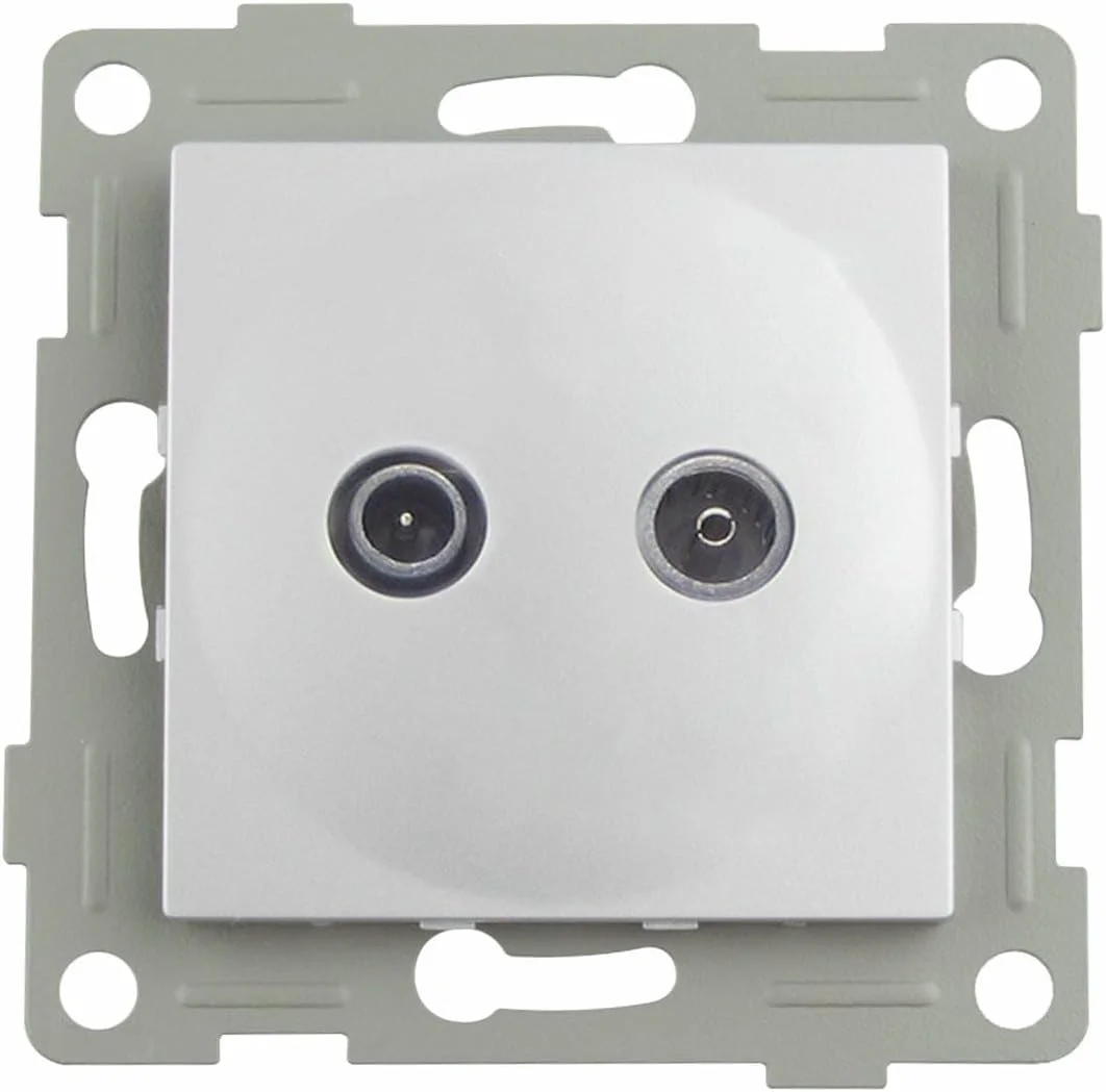 آنتن تیتانیومی فلاش مونت برای تلویزیون/FM/SAT، طراحی فوق سبک، مقاومت بالا، ایده آل برای دریافت سیگنال در داخل و خارج از خانه