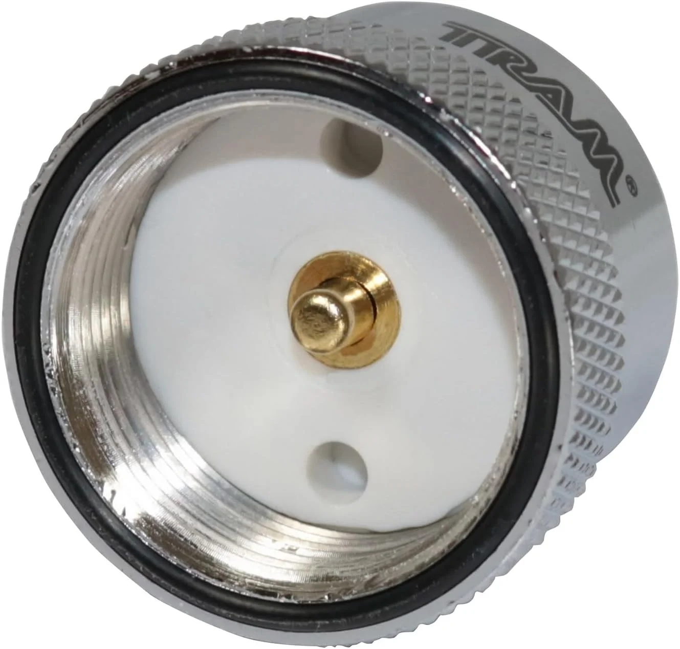 تبدیل کننده پایه آنتن موبایل NMO به UHF (SO239) ترام 1296، نقره ای