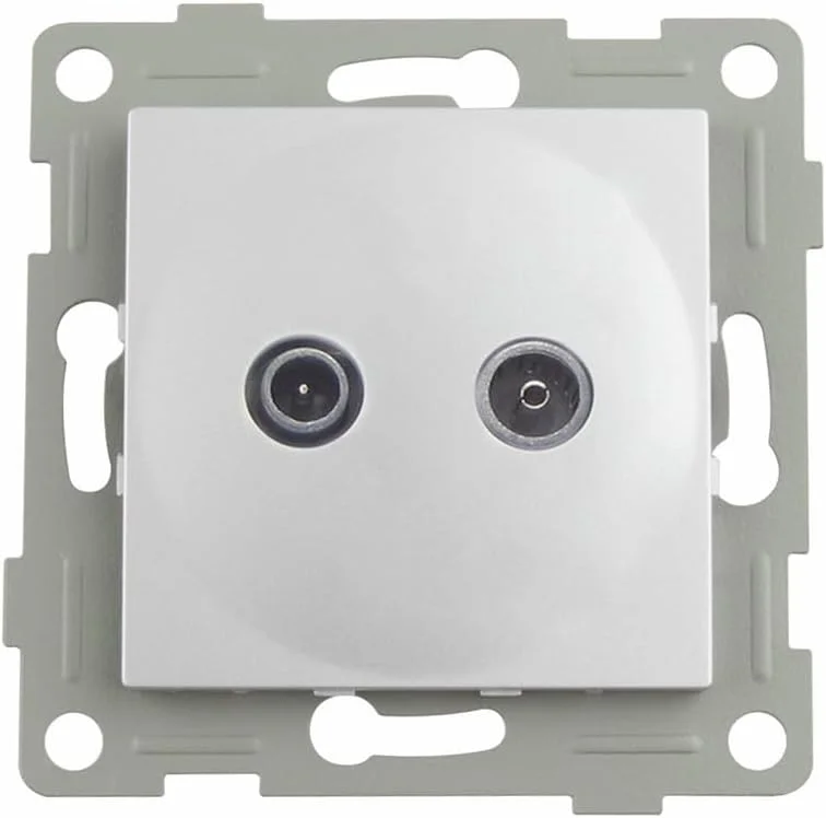 آنتن تیتانیومی فلاش مونت برای تلویزیون/FM/SAT، طراحی فوق سبک، مقاومت بالا، ایده آل برای دریافت سیگنال در داخل و خارج از خانه