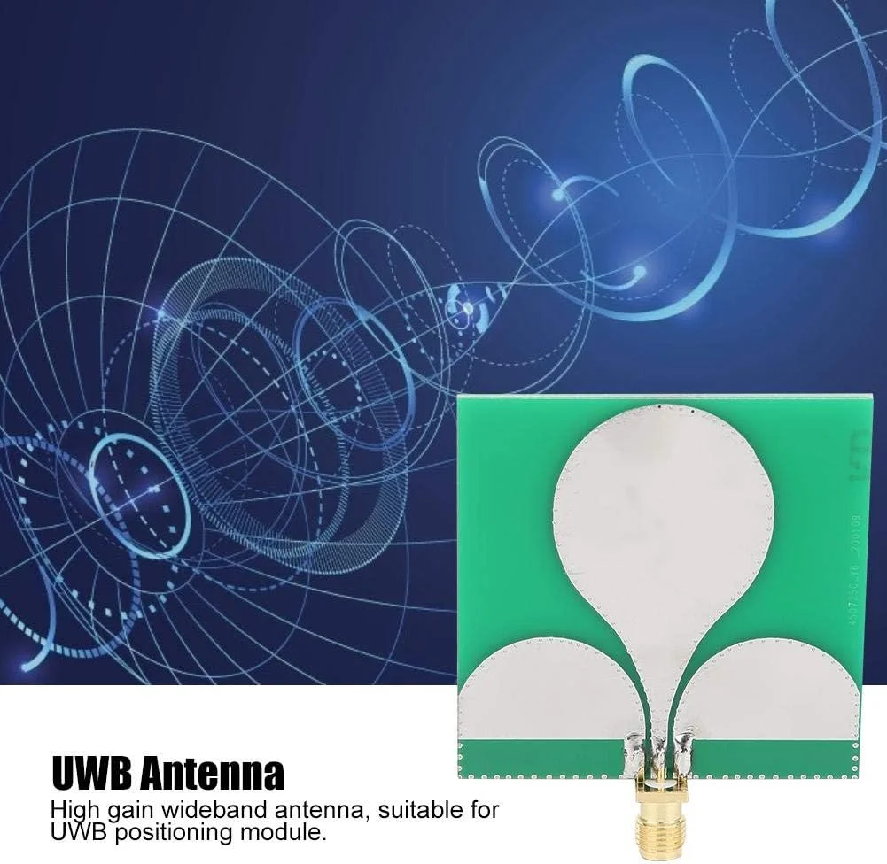 آنتن UWB باند فوق العاده پهن Thincol با فرکانس 2.4 گیگاهرتز - 10.5 گیگاهرتز، آنتن هام پلاریزه خطی عمودی با SMA مادگی، ارتباط موقعیت برای TX/RX SDR RADAR GPR EMC TEST FVP DRONE VIDEO