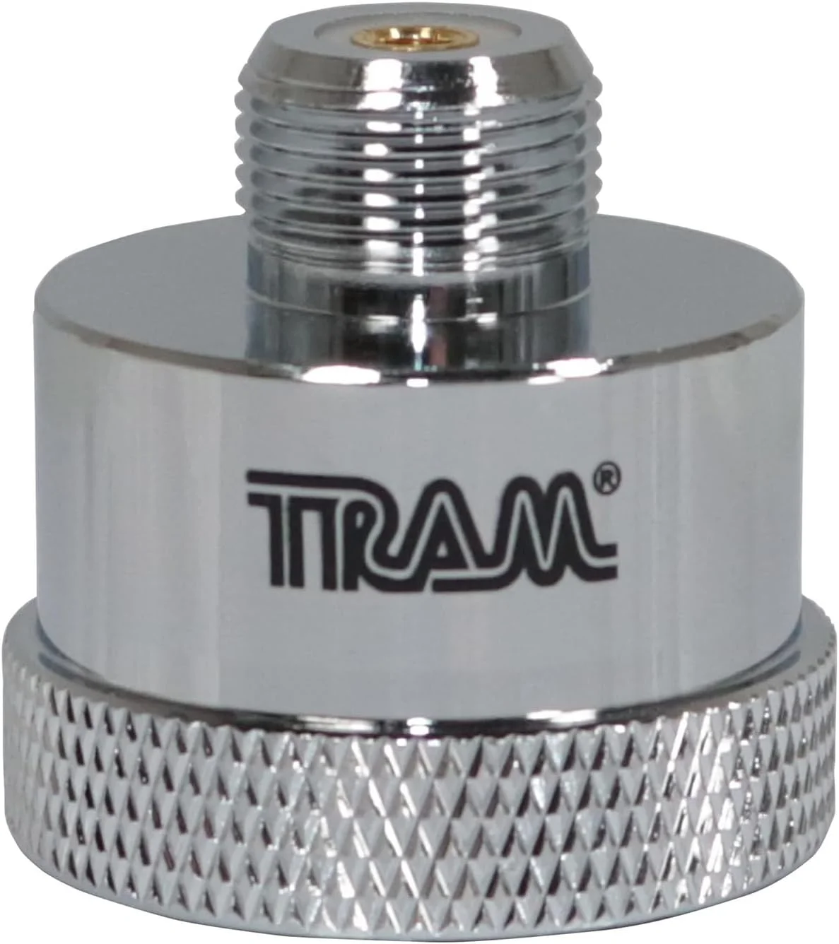 تبدیل کننده پایه آنتن موبایل NMO به UHF (SO239) ترام 1296، نقره ای