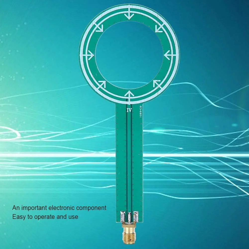کیت آنتن میدان نزدیک EMC EMI Thincol، آنتن برد مدار چاپی PCB حلقوی با رزوه SMA نر