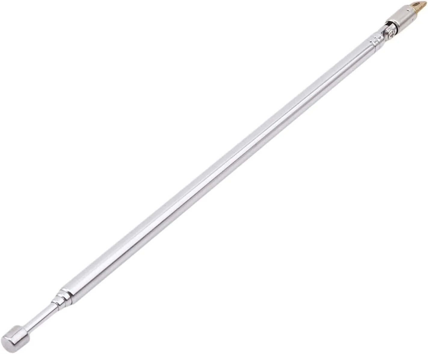 آنتن رادیویی تلسکوپی گیرنده FM AV جهانی آنتن تلسکوپی قابل حمل رادیو تلویزیون لوازم جانبی مدل صوتی