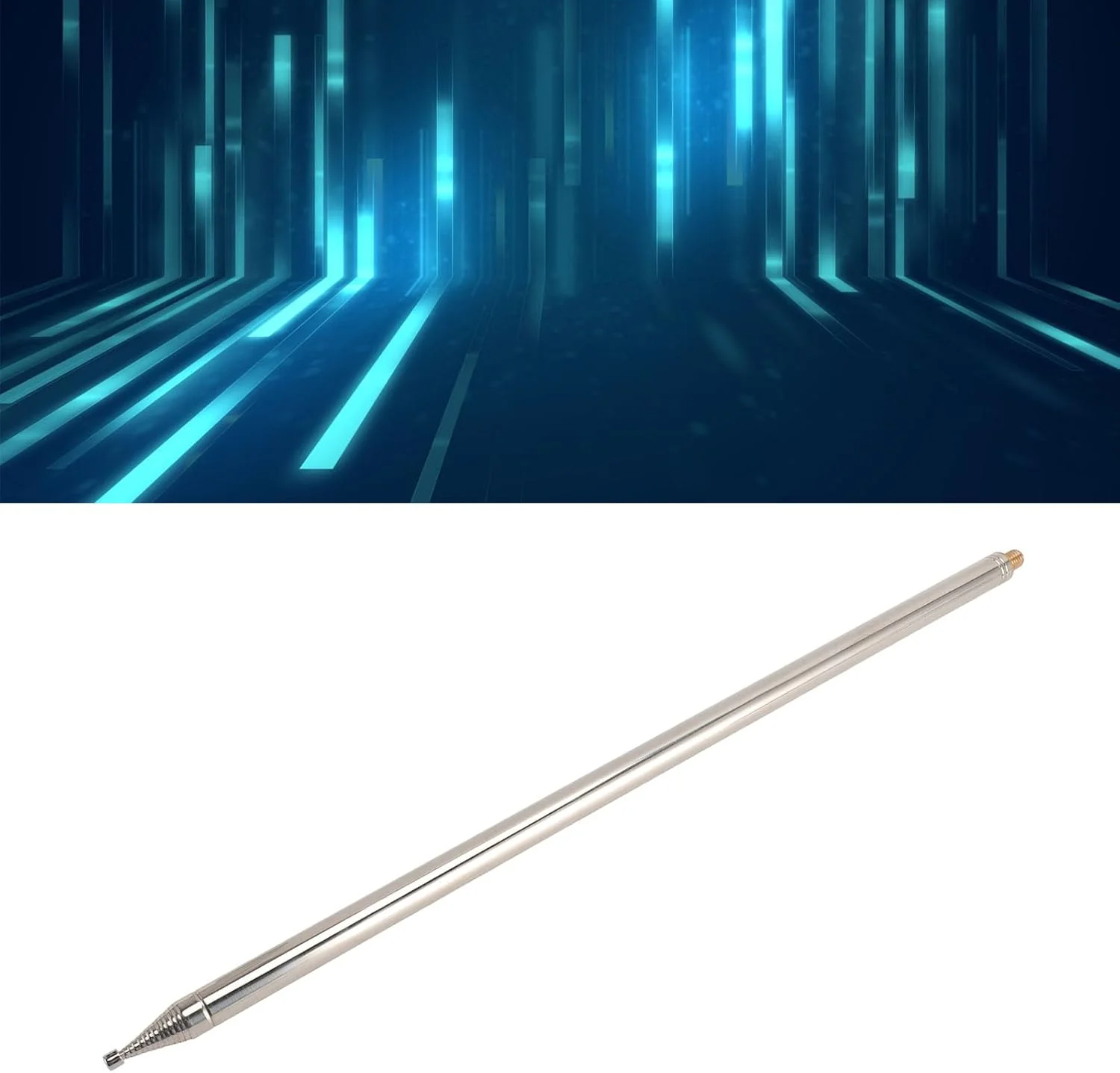 آنتن تلسکوپی، آنتن موج کوتاه تلسکوپی با رابط M10 برای رادیو 5.6 متری، جایگزین آنتن AM FM استیل ضد زنگ برای داخل خانه