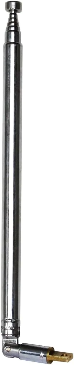 آنتن تلسکوپی، قابل افزایش طول، فلزی، نقره ای