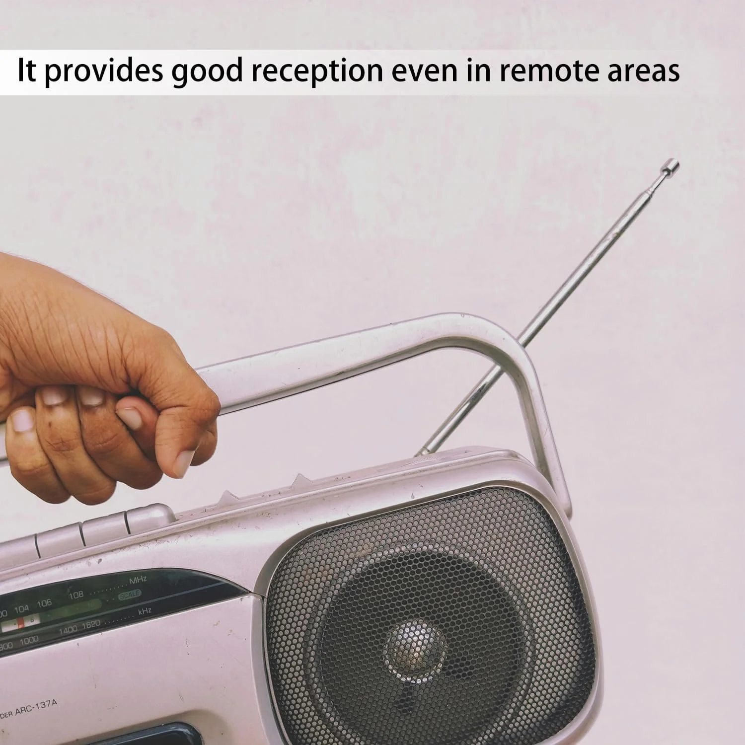 آنتن رادیو FM - آنتن FM برای HiFi تلسکوپی 7 قسمتی 75 اهم کانکتور نر نوع F با 3 آداپتور برای رادیو رومیزی سیستم استریو HiFi AV آنتن رادیو FM - آنتن FM برای HiFi تلسکوپی 7 قسمتی 75 اهم کانکتور نر نوع F با 3 آداپتور برای رادیو رومیزی سیستم استریو HiFi AV