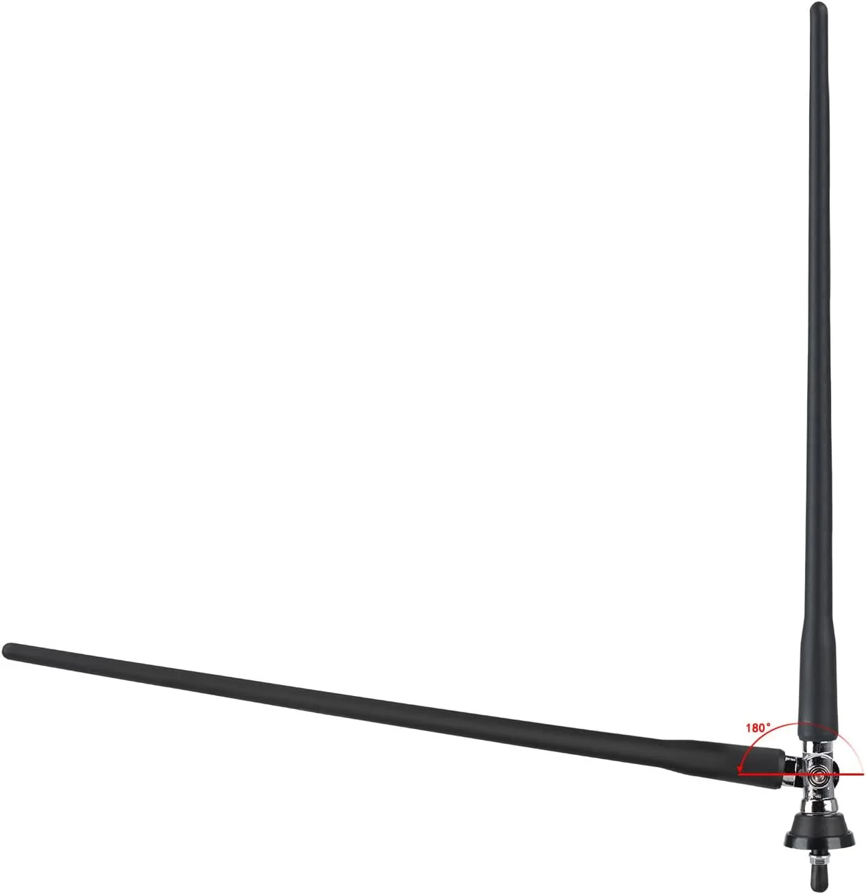 آنتن رادیویی قایق دریایی Superbat، آنتن لاستیکی ضد آب FM AM استریو با دکل انعطاف پذیر برای قایق، خودرو، RV، موتورخانه، ATV، UTV، تراکتور، موتورسیکلت، قایق تفریحی