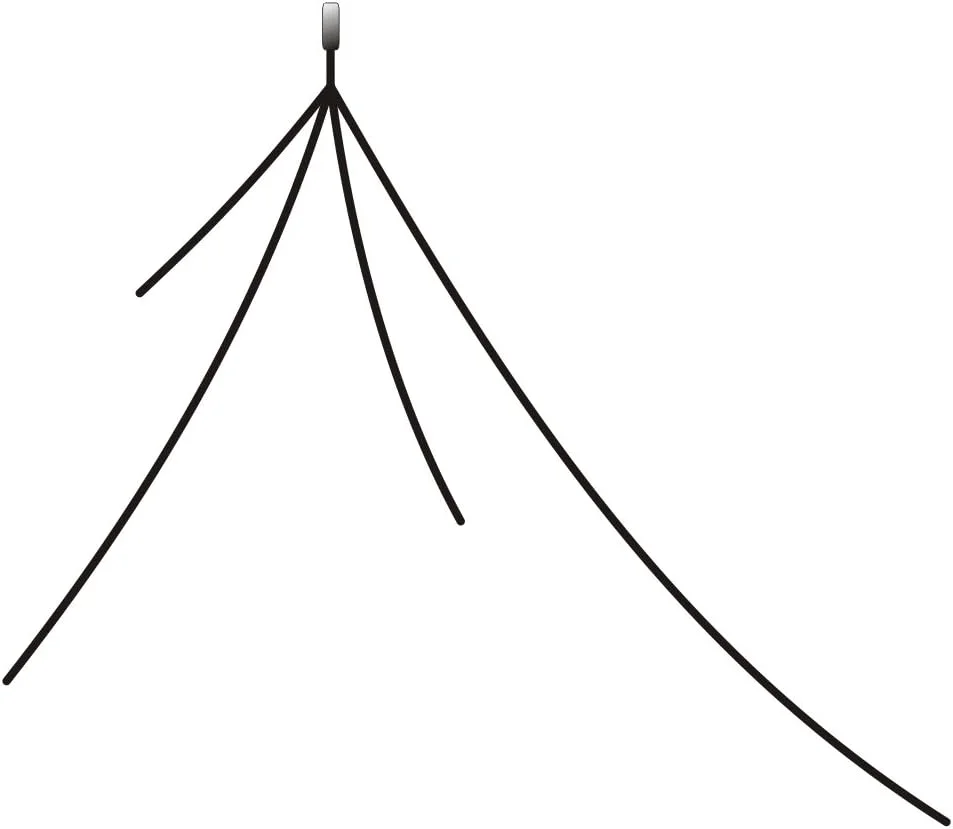 سوپر آنتن مجموعه سیم شعاعی SuperWire مدل MR4010 برای آنتن های عمودی HF باندهای 40 تا 10 متری رادیو آماتور MP1 صفحه زمین