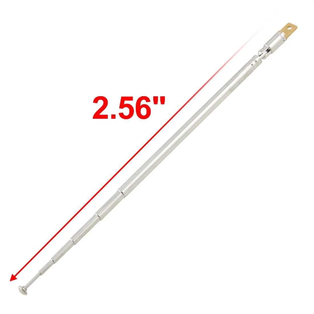 آنتن تلسکوپی جایگزین 55 سانتی متری 6 قسمتی برای رادیو و تلویزیون