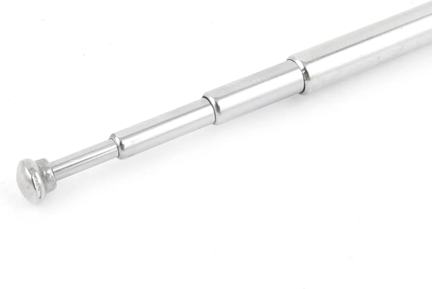 آنتن تلسکوپی FM با اتصال استریو 3.5 میلی‌متری، استیل ضد زنگ 4 قسمتی 25 سانتی‌متری، آنتن هوایی رادیو FM AM برای تلفن همراه، رادیو قابل حمل، گیرنده سینمای خانگی