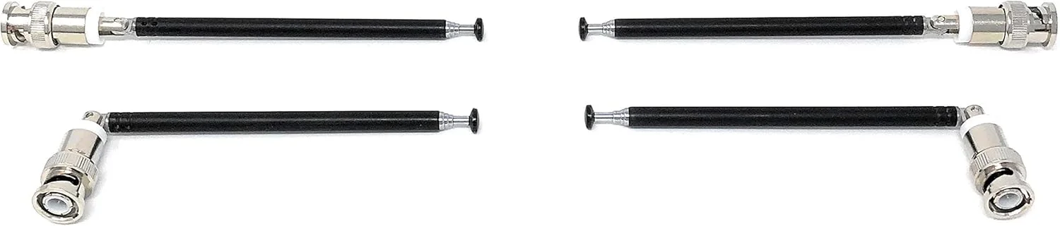 آنتن تلسکوپی 4 عددی onlineservice-usa با اتصالات BNC برای اسکنر رادیویی قابل حمل