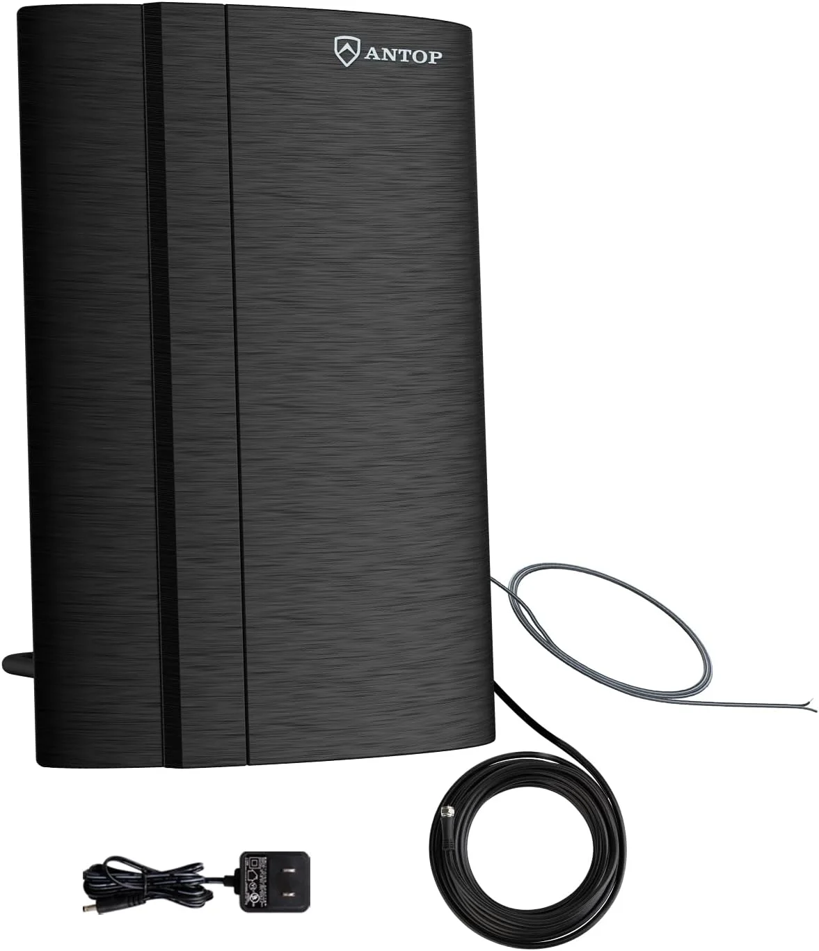 آنتن تقویت شده AM/FM آنتوپ، آنتن رادیویی داخلی برای سیگنال های صوتی رادیویی استریو جهانی گیرنده پخش RF، AT-212FM