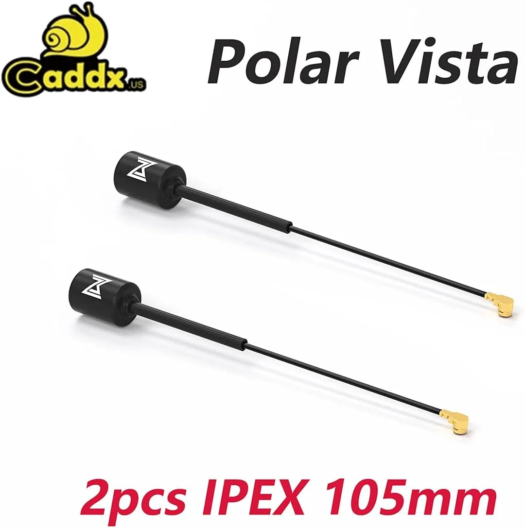 آنتن CADDX Polar Vista VTX مدل 5.8G 105MM IPEX Air Unit Polar Starlight Digital HD، بسته 2 عددی