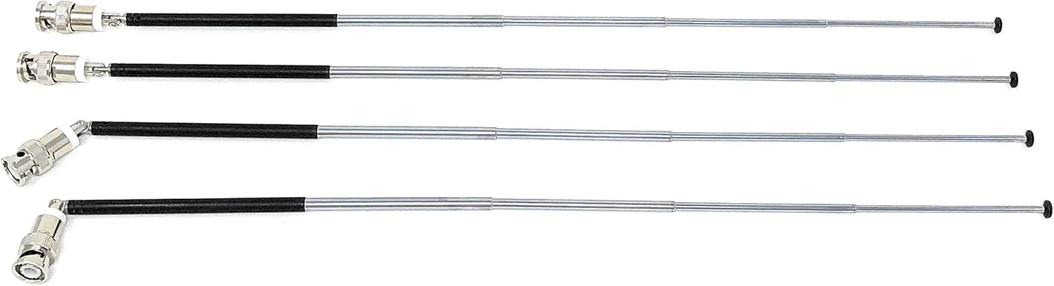 آنتن تلسکوپی 4 عددی onlineservice-usa با اتصالات BNC برای اسکنر رادیویی قابل حمل