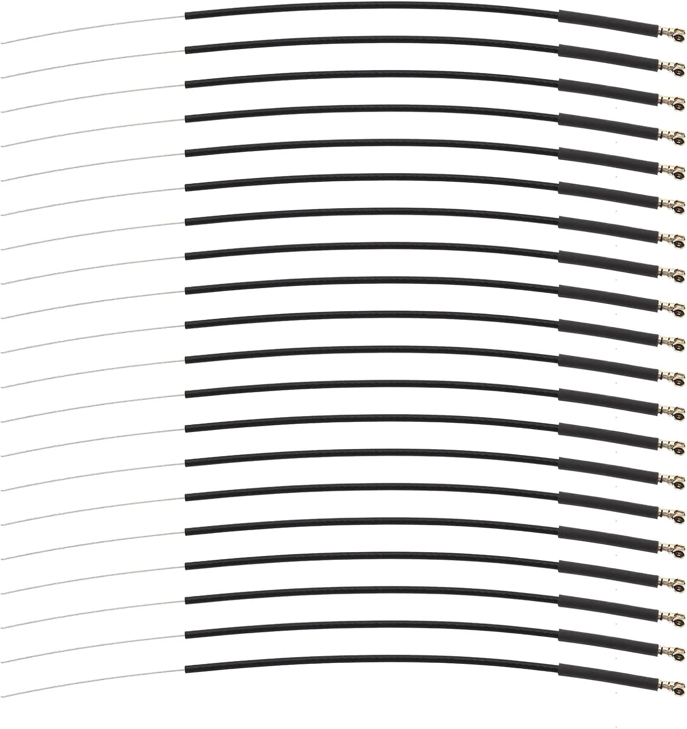 آنتن گیرنده IPEX فرکانس 2.4G مدل SING F LTD، 20 عددی، 2400-2485 مگاهرتز، سازگار با Frsky X4R X4RSB XM+S6R S8R F30 F3OP F40 F4OP، مشکی