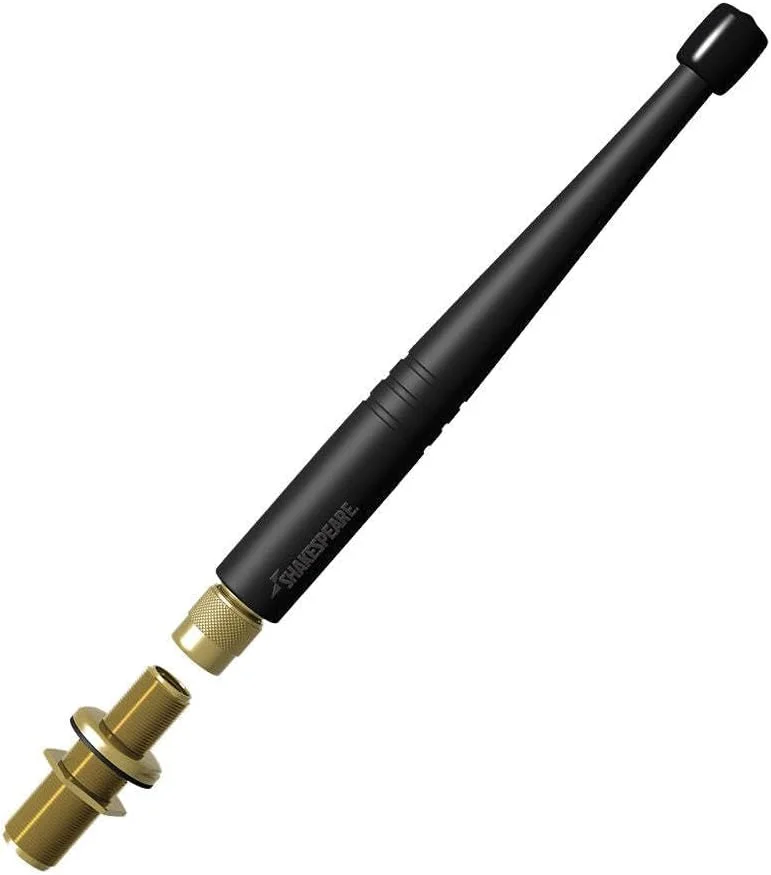 آنتن وی اچ اف انعطاف پذیر اتصال سریع شکسپیر مدل 5912 با کیت نصب Cowol - مشکی، 0.18 متر