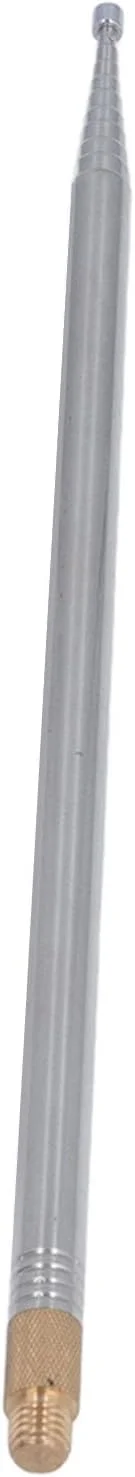 آنتن تلسکوپی باند کامل موج کوتاه 7MHz-50MHz با 10 بخش، 2.5 متری، فولاد ضد زنگ، جمع و جور و سبک وزن، پردازش دقیق با حداقل افتادگی و انحنا برای کاربردهای متنوع
