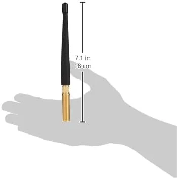 آنتن وی اچ اف انعطاف پذیر اتصال سریع شکسپیر مدل 5912 با کیت نصب Cowol - مشکی، 0.18 متر