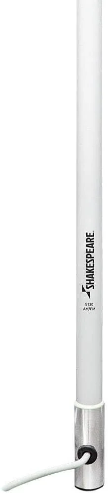 آنتن استریو AM/FM شکسپیر 5120، طول 8 فوت به همراه کابل 15 فوت RG-62