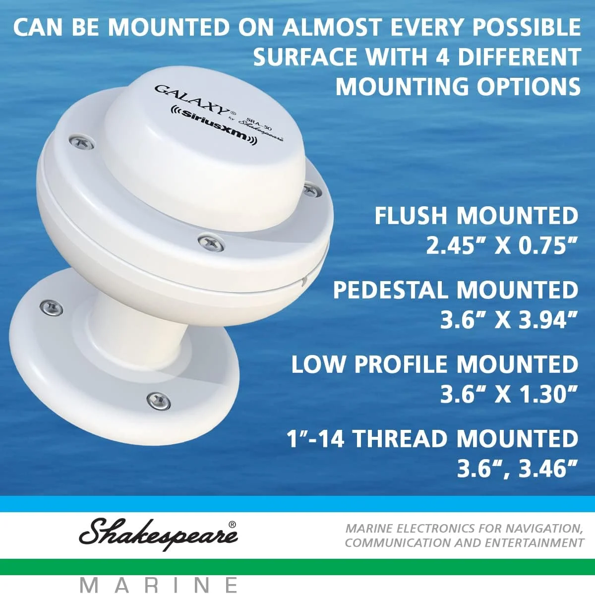 آنتن ماهواره ای Shakespeare SRA-50 Galaxy SiriusXM