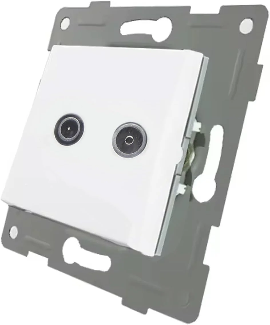 آنتن هوایی توکار سفید رنگ سازگار با FM SAT TV برای استفاده در داخل خانه جهت دریافت سیگنال های تلویزیون و رادیو