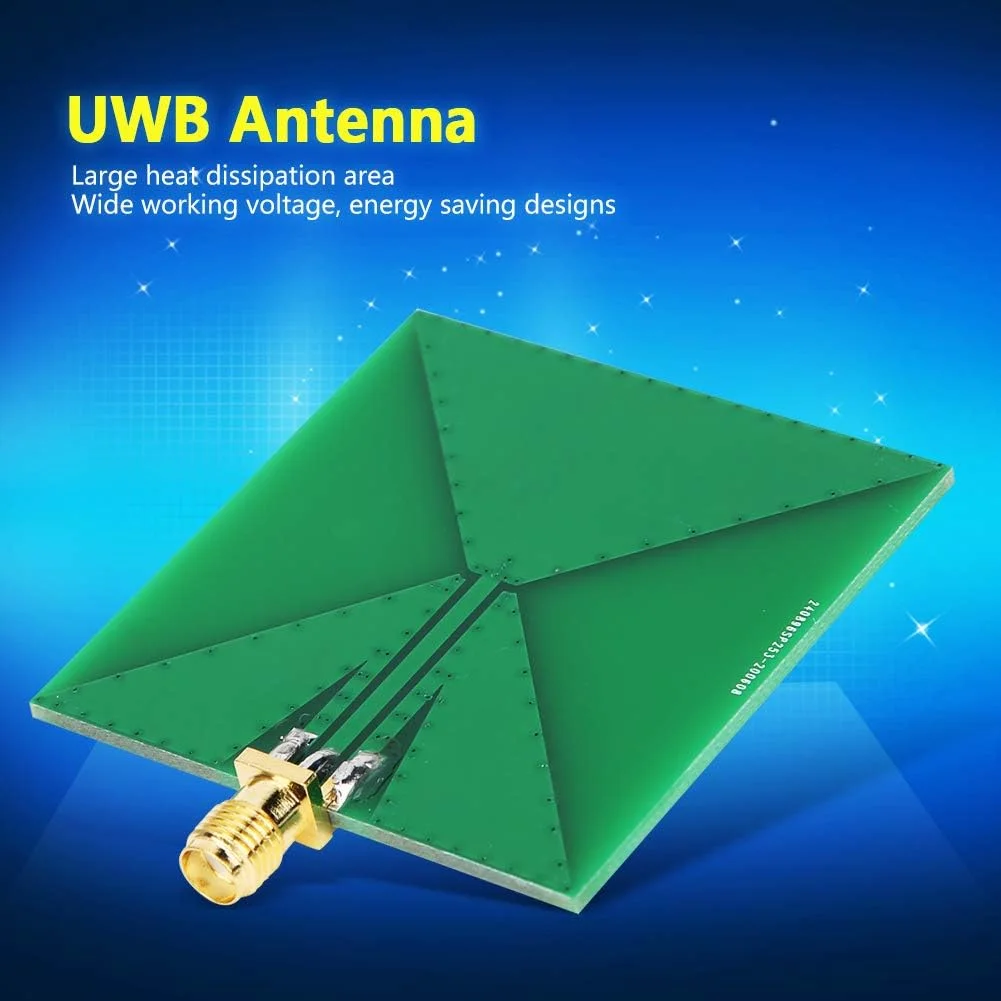 آنتن UWB قابل اعتماد، آنتن باند پهن Ultra 1 تا 2 DC-5G 50 (اهم) با PCB