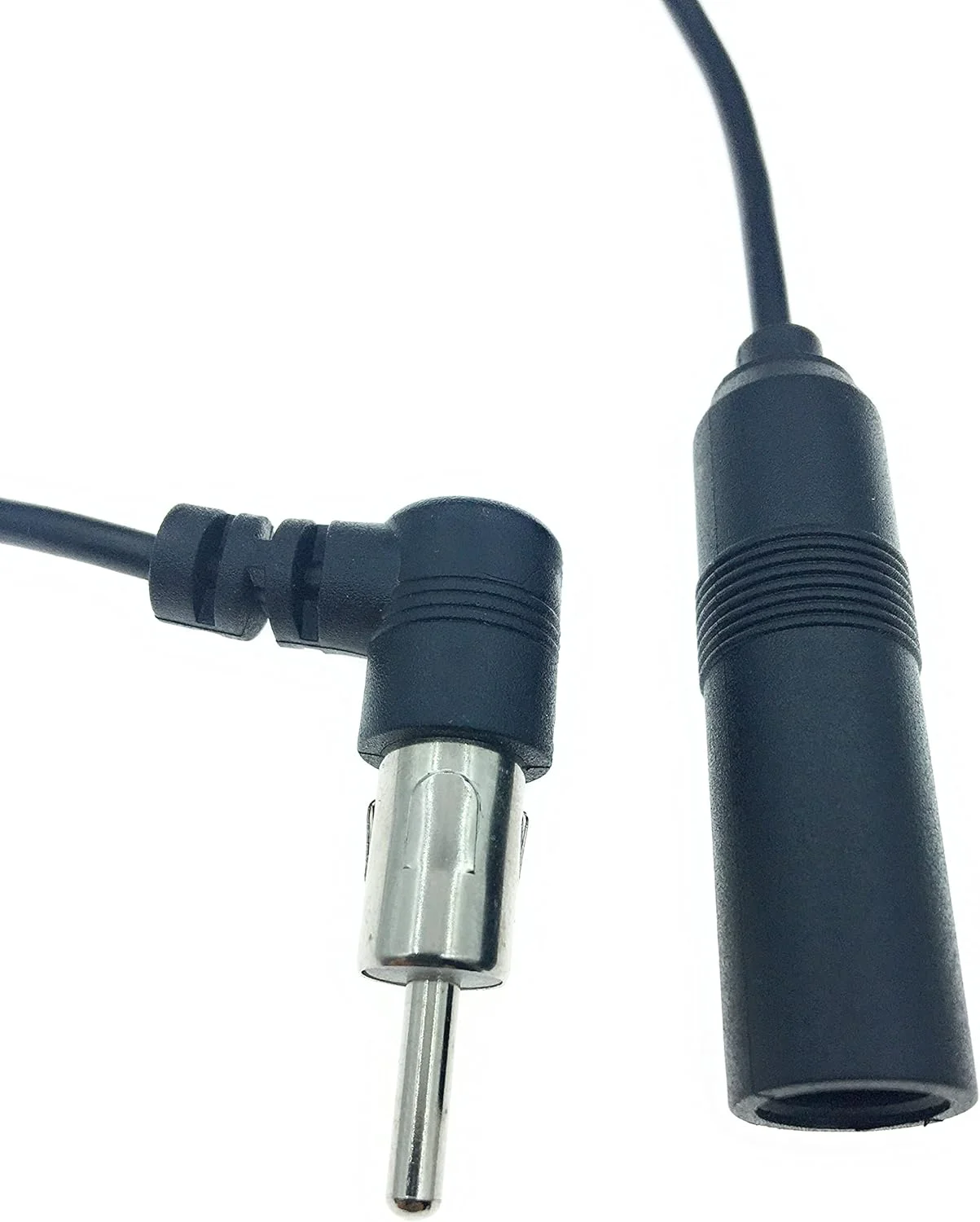 آنتن رادیو خودرو RedYutou، رابط DIN نر به ماده، مناسب برای سیستم صوتی خودرو، DVD، مسیریاب، پخش کننده CD، کابل افزایش طول آنتن رادیو، کابل تبدیل، 35 سانتی متر