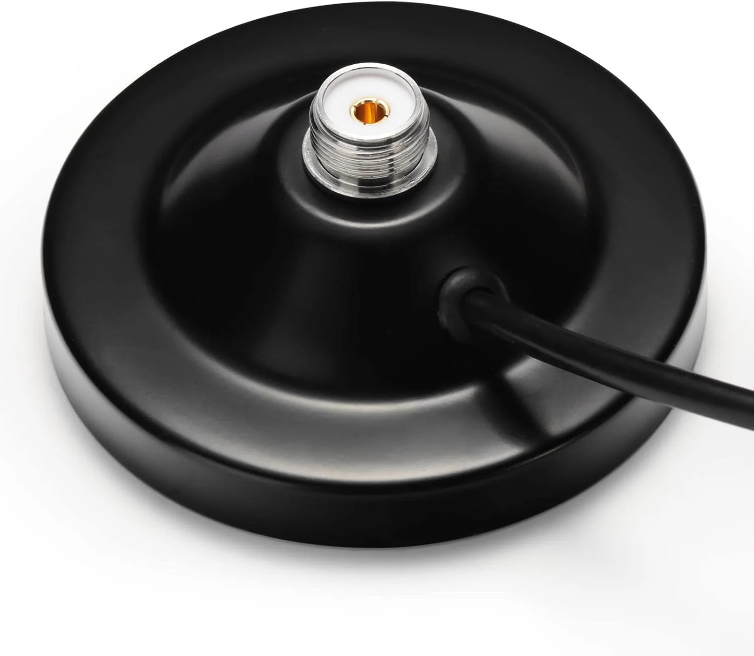 پایه آنتن مغناطیسی رادیویی Radioddity RAM5 CB/VHF/UHF/HF با اتصال SO-239 و کابل کواکسیال 5 متری سازگار با رادیوهای موبایل با پلاگین PL-259