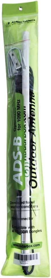 آنتن بیرونی AirNav ADS-B با فرکانس 1090 مگاهرتز به همراه کانکتور SMA