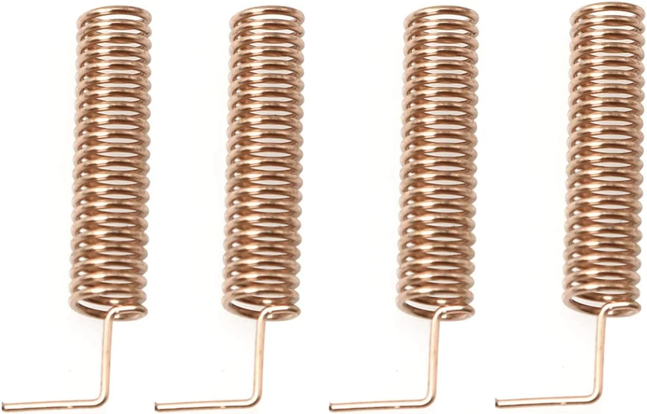 آنتن فنری داخلی 4 عددی مسی برای تلفن الکتریکی آنتن فنری داخلی 4 عددی مسی برای تلفن الکتریکی