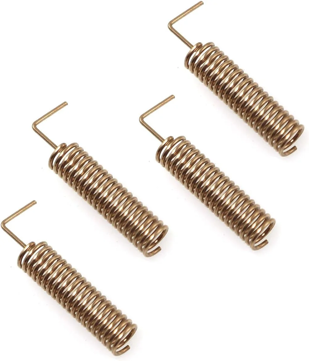 آنتن فنری PZRT، 4 عدد، آنتن مارپیچ انتقال داده، برنزی 470 مگاهرتز